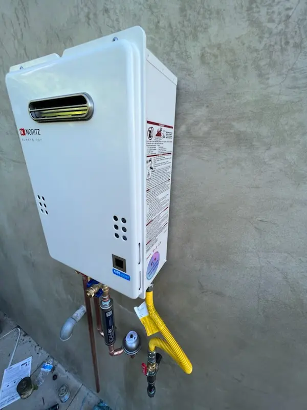 Tankless water heater installation for Naperville homes